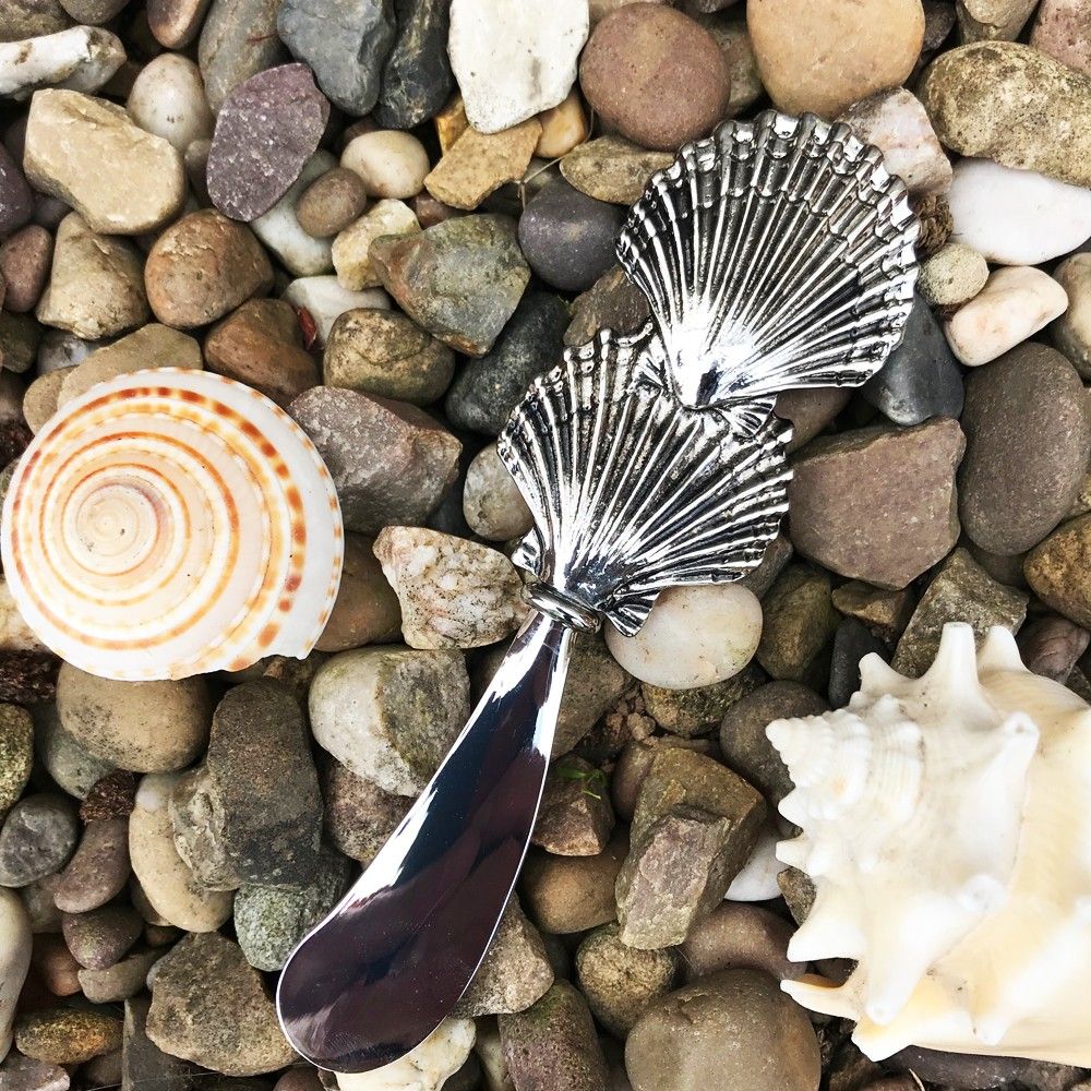 Pate/Butter Spreader with Shells Handle