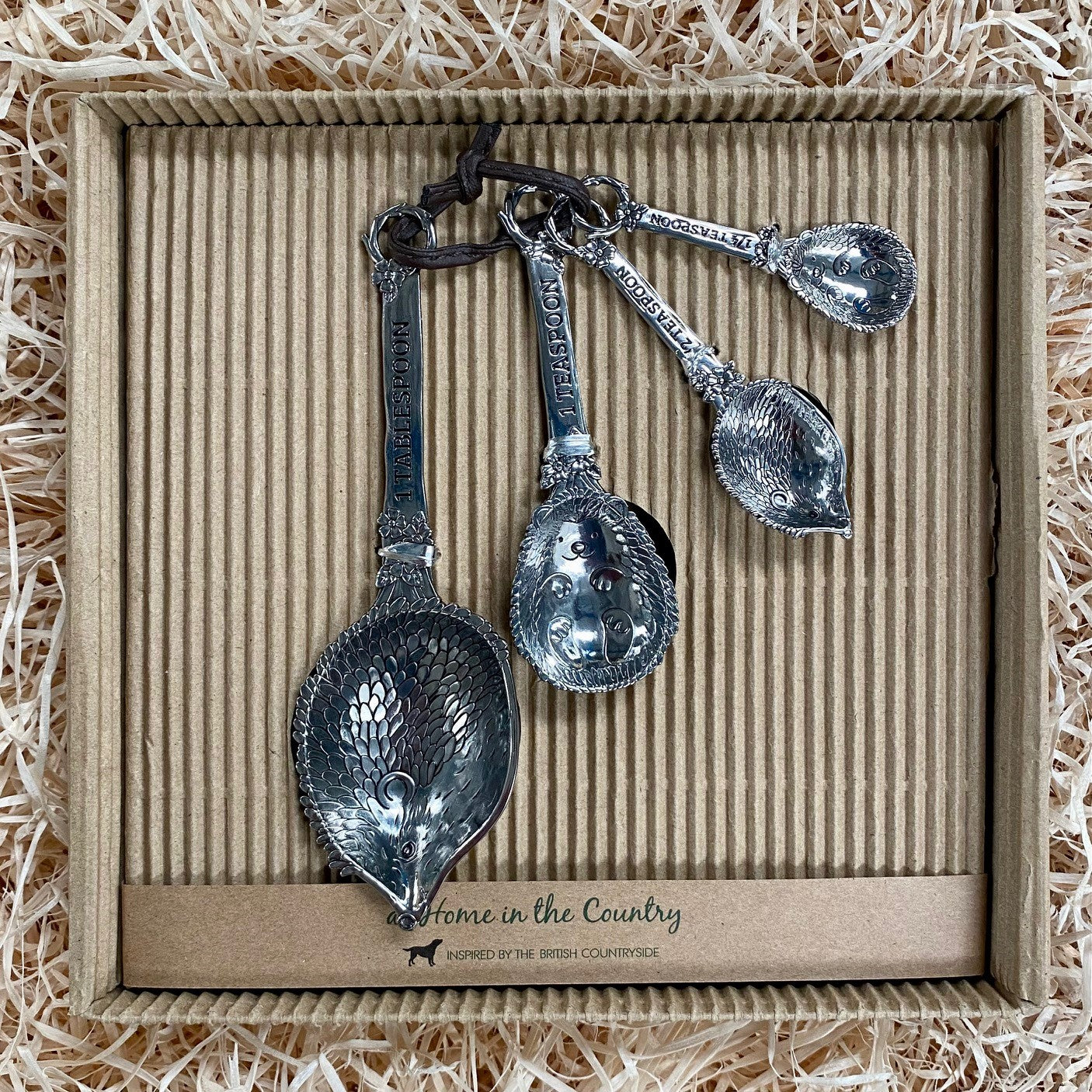 Set of 4 Hedgehog Measuring Spoons