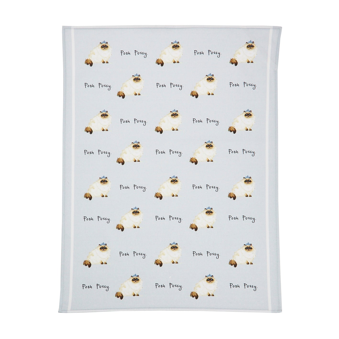 "Posh Pussy" Tea Towel