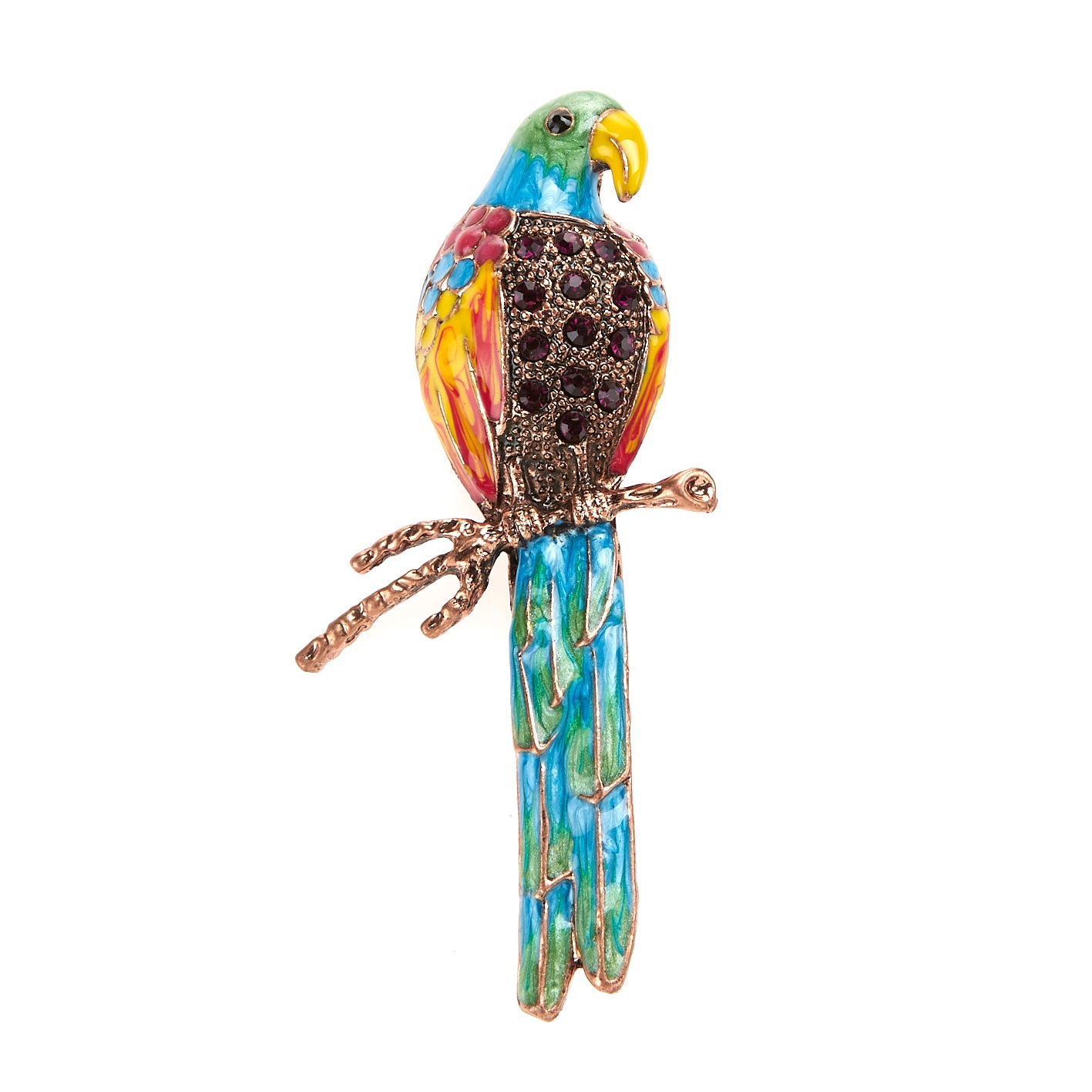 Parrot Brooch
