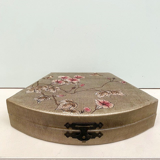2nd Large Vintage Floral Jewellery Box