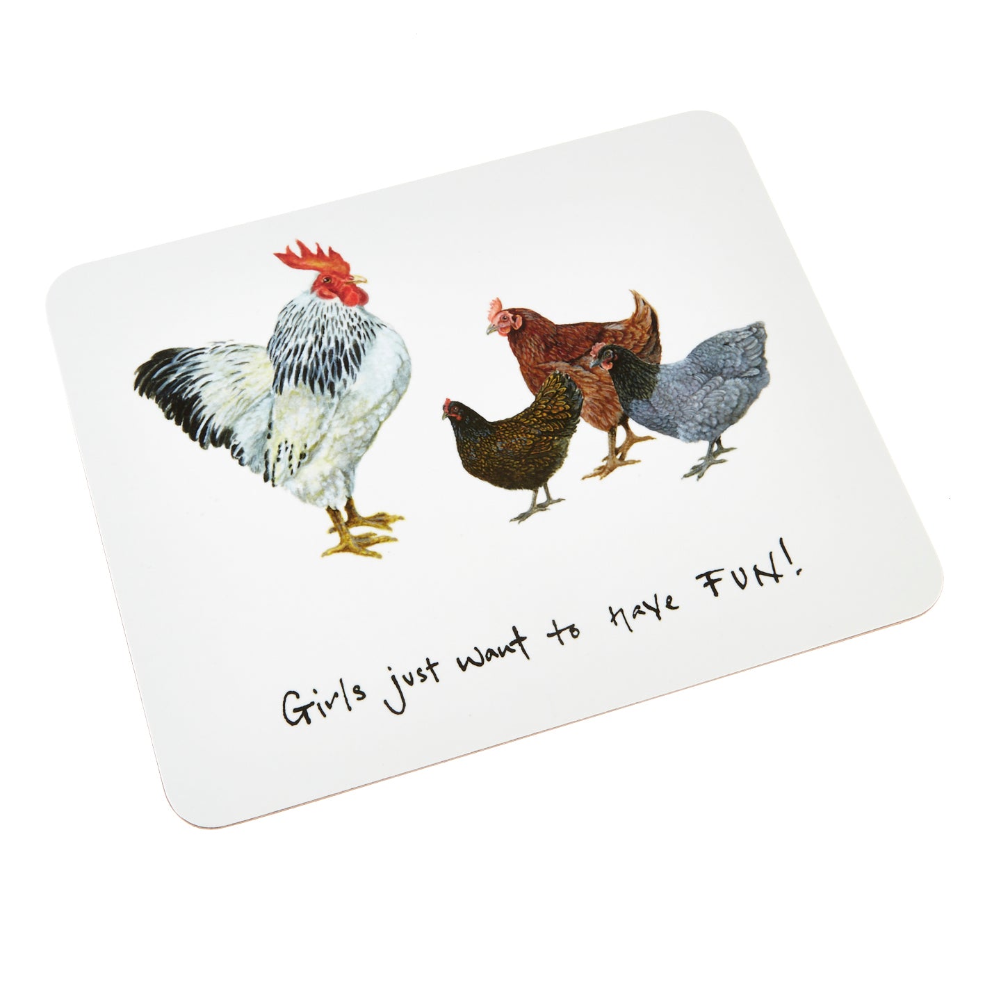 Girls Just Want to Have Fun Placemat