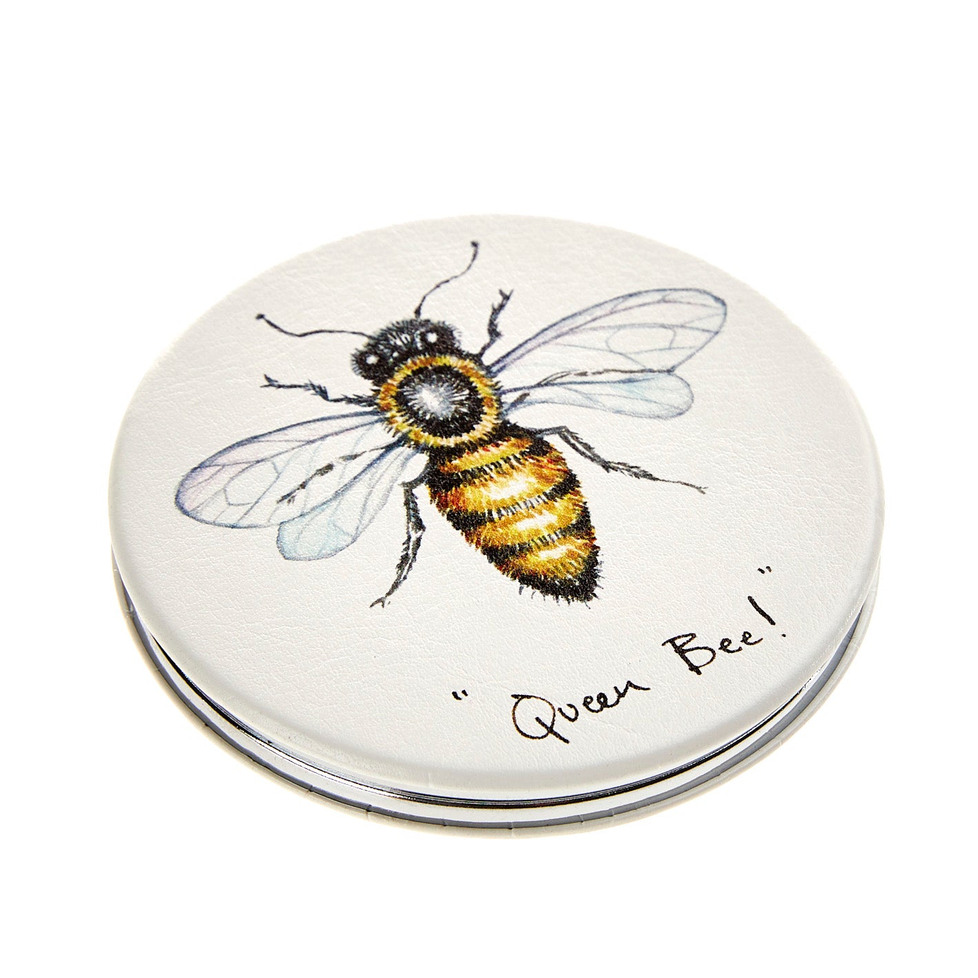 Queen bee compact mirror