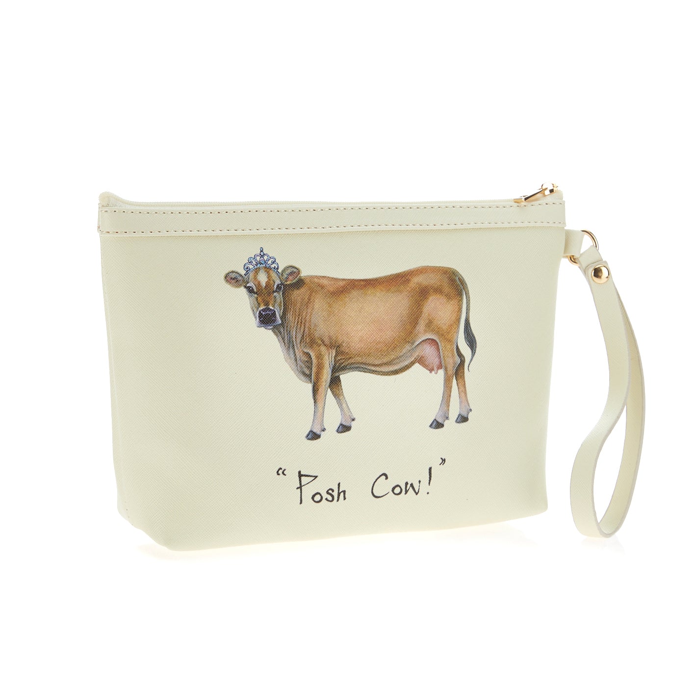 Schicke Kuh! Makeup Tasche