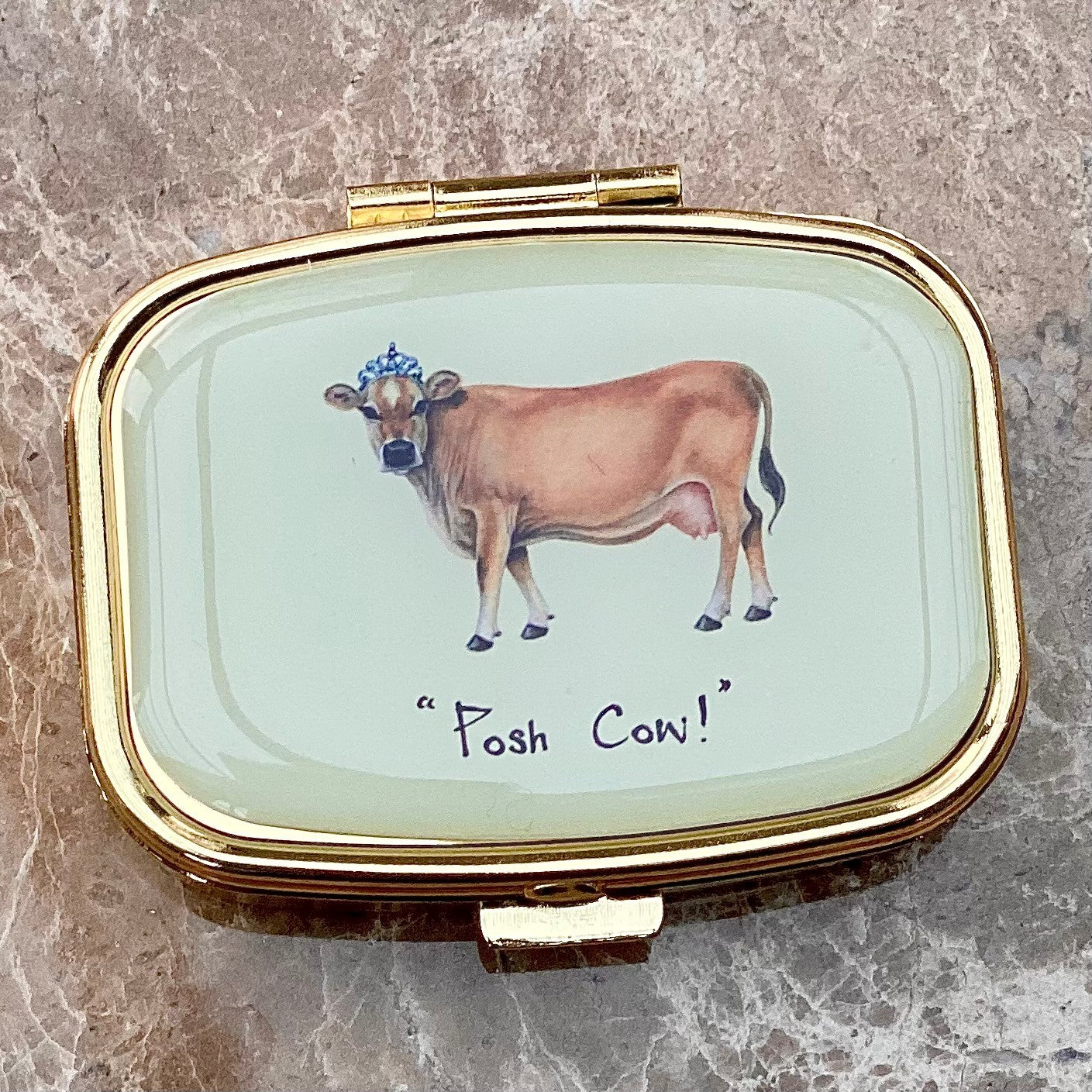 Posh Cow! Pillbox