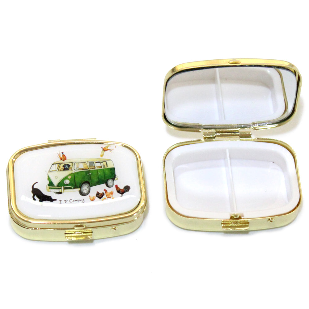 I (Heart) Camping Pillbox