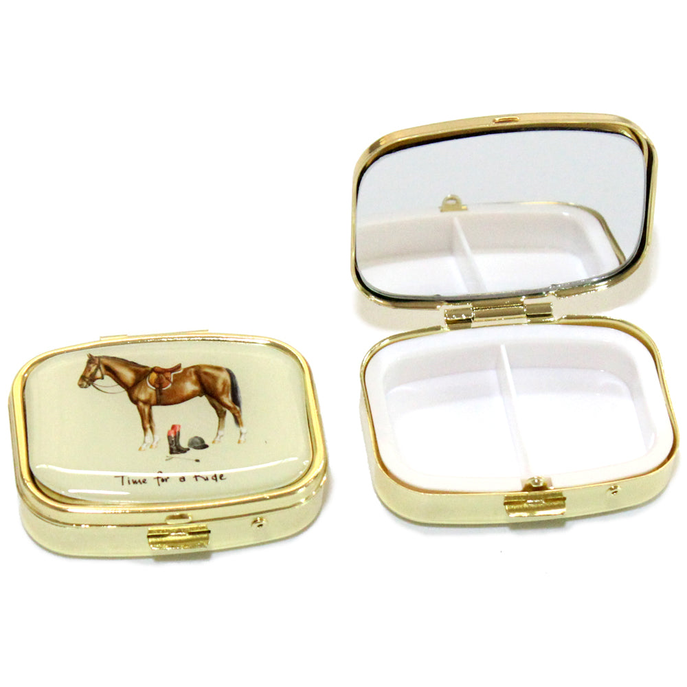 Time for a Ride Pillbox