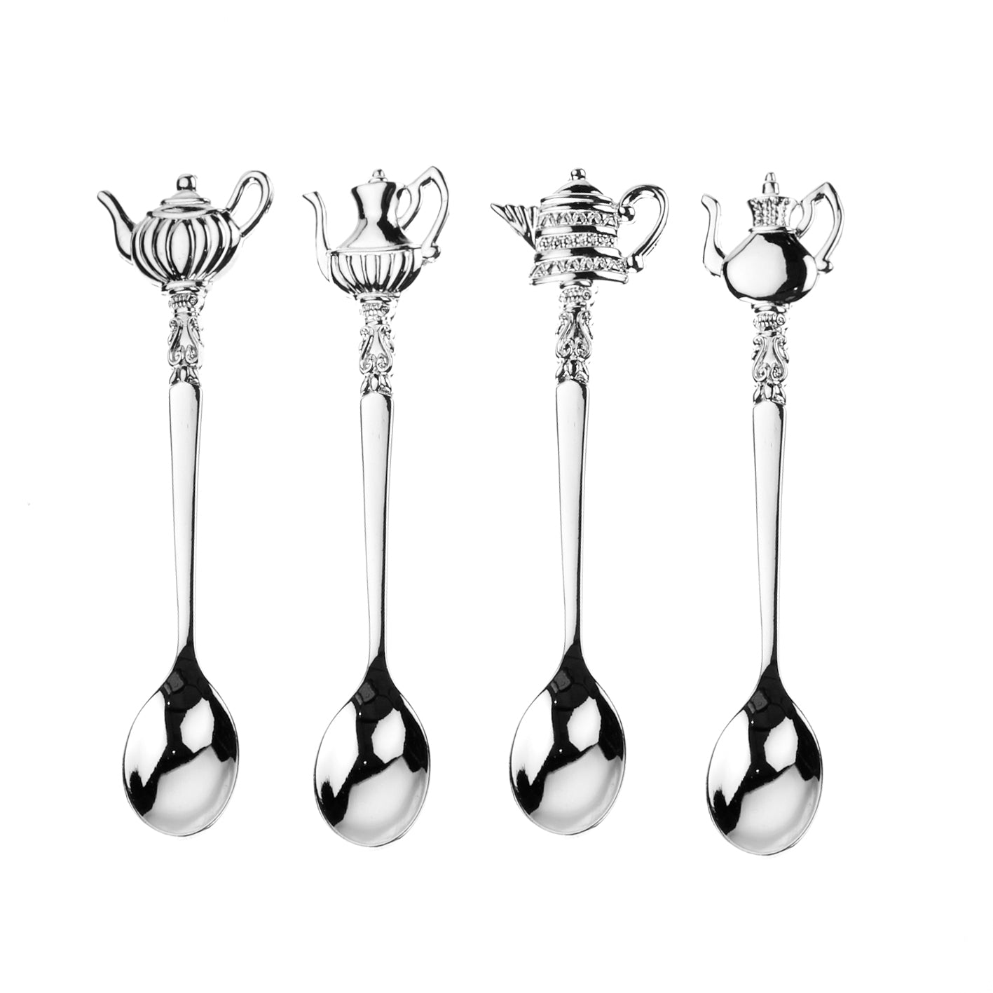 Teapot Spoons Set of 4