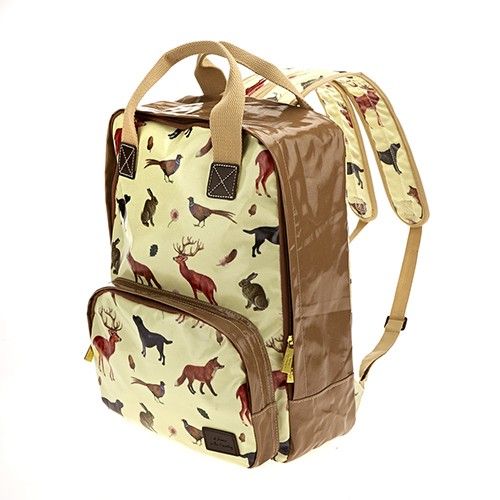 Country Animals Large Backpack