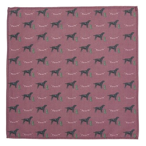 Labrador "Please" Handkerchief