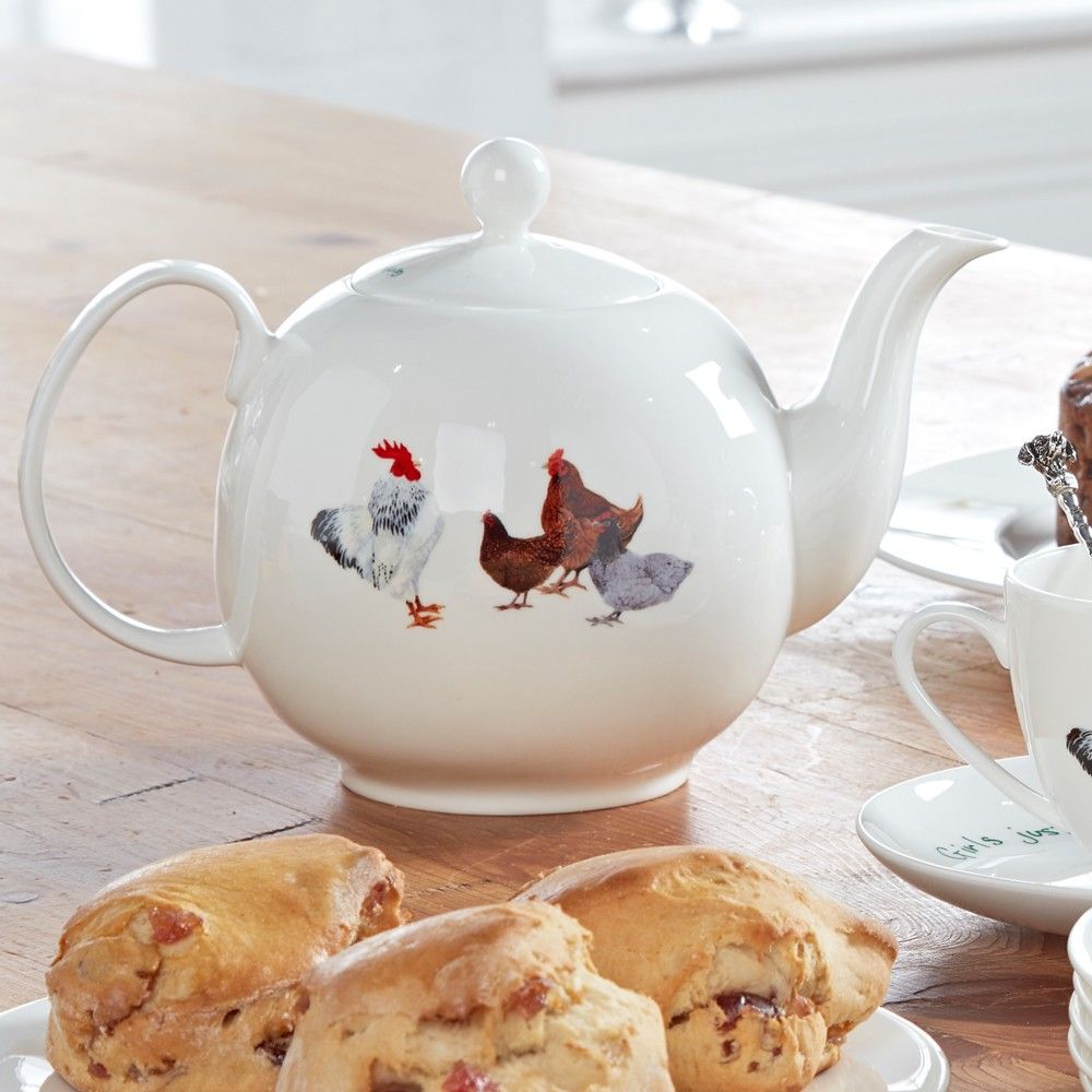 "Mädchen wollen einfach nur Spaß haben!" Hens Sechs-Tassen-Teekanne