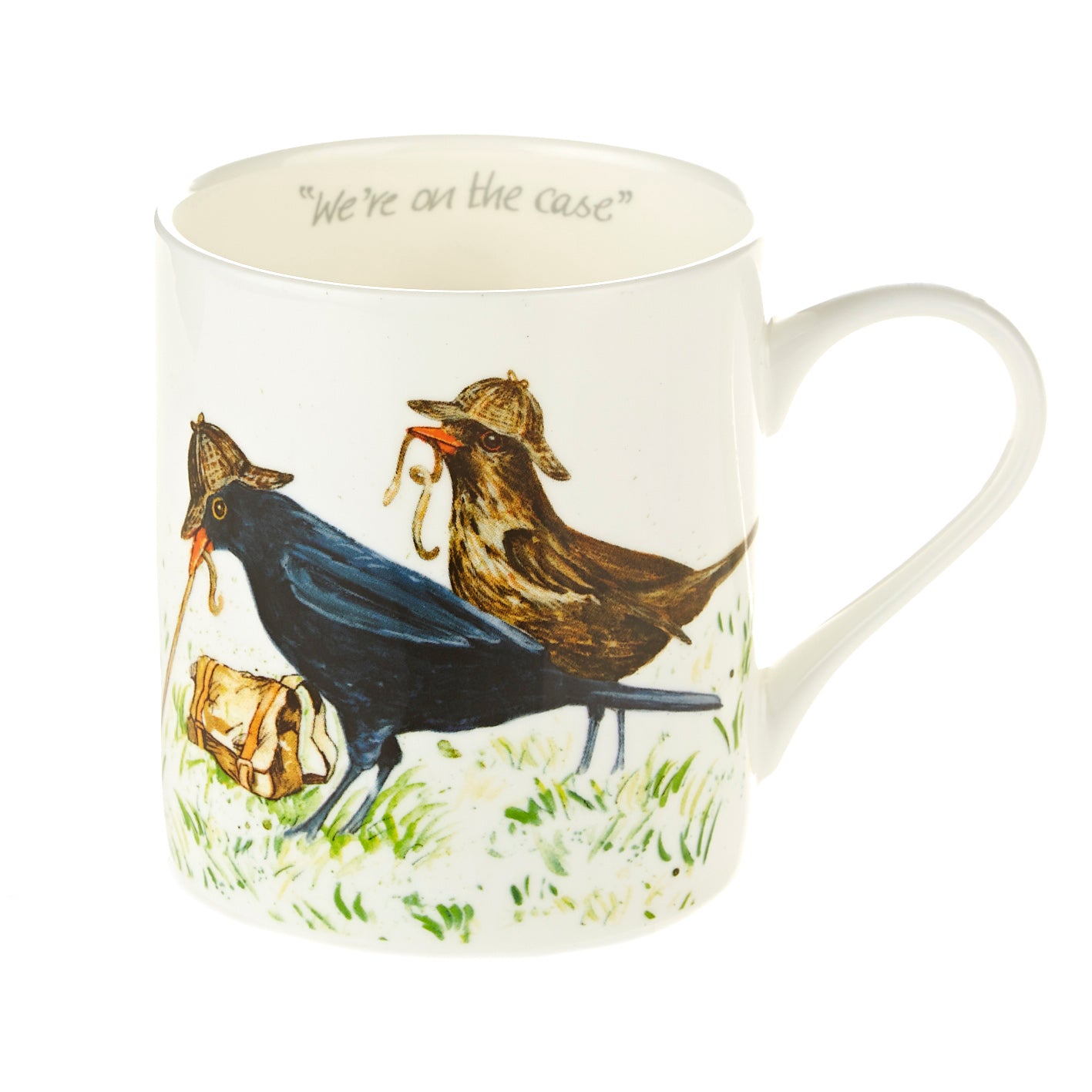 "We're on the Case" Mug