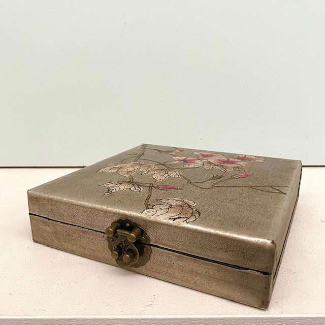 2nd Vintage Floral Jewellery Box